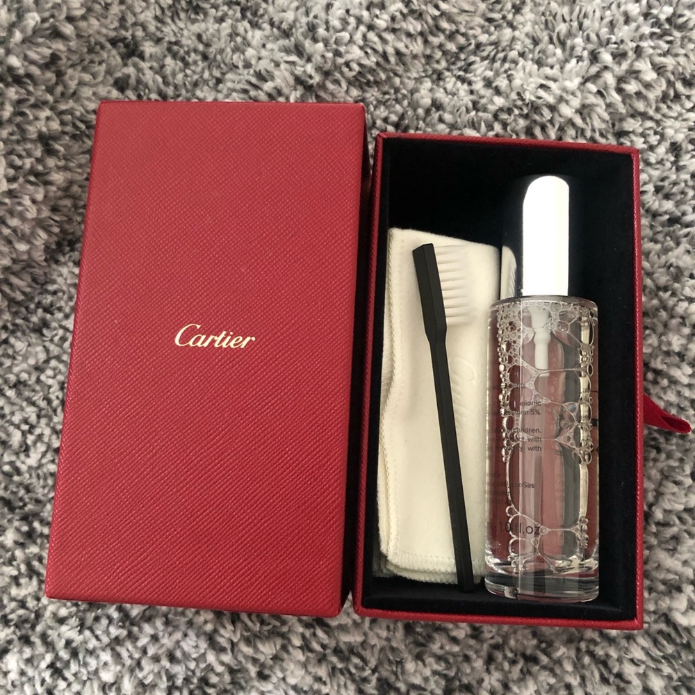 Cartier jewelry & watch cleaning kit
